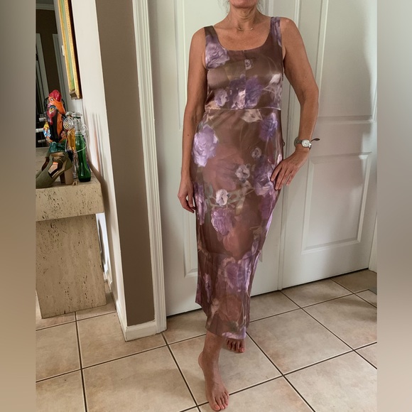 VINCE Women's Square Neck Evening Dress - Picture 7 of 17